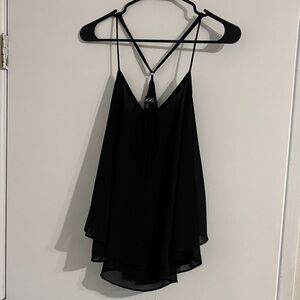 Elegant Black Tank Top